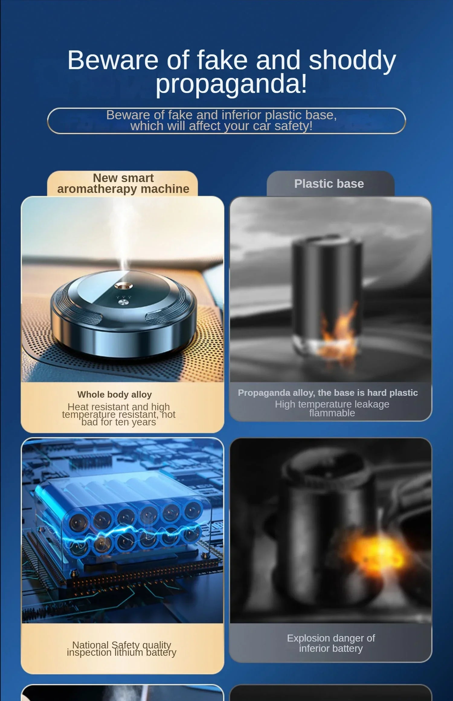 Smart Car Air Freshener Fragrance Diffuser Car Mist Humidifier Essential Oil Diffuser Aromatherapy Interior Accessories